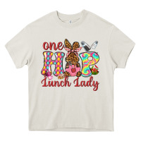 Cream One hip lunch lady Heavy Core Tee - Neo Western
