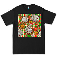 Black christmas leopard duck Premium Tee - FaDigitalArtStudio