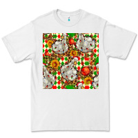 White christmas leopard duck Premium Tee - FaDigitalArtStudio