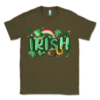 Army Green irish Classic Tee - MaliasSmallBusiness