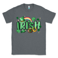 Charcoal Heather irish Classic Tee - MaliasSmallBusiness