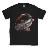 Black Catfish Illustrations Classic Tee - LillyAllenDesigns