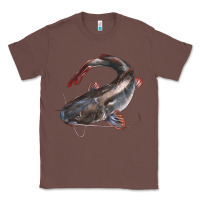 Chestnut Catfish Illustrations Classic Tee - LillyAllenDesigns