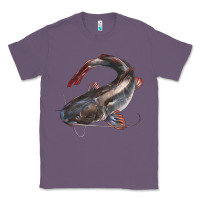 Lavender Catfish Illustrations Classic Tee - LillyAllenDesigns