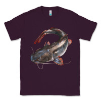 Plum Catfish Illustrations Classic Tee - LillyAllenDesigns