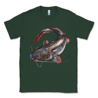 Sports Green Catfish Illustrations Classic Tee - LillyAllenDesigns