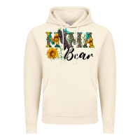 Vintage Artic blue mama bear with cute bear Vintage Hoodie - Artiststas
