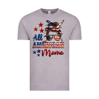 Vintage Zinc All American Mama Vintage Tee - LillyAllenDesigns