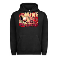 Pigment Black Wine is my Valentine's Day Urban Hoodie - FaDigitalArtStudio
