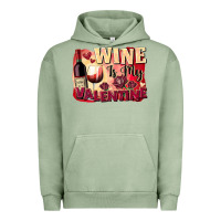 Pigment Oil Green Wine is my Valentine's Day Urban Hoodie - FaDigitalArtStudio