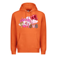 Carrot Clouds of love with balloons Valentine's Day Premium Hoodie - HowdyJamesFarm