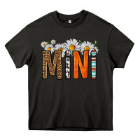 Asphalt western daisies mini Heavy Core Tee - HRA Design Shop