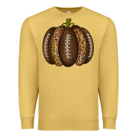 Antique Gold American Football Pumpkin Premium Sweatshirt - texasbilliewilder