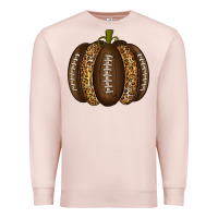 Pale Pink American Football Pumpkin Premium Sweatshirt - texasbilliewilder