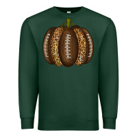 Sports Green American Football Pumpkin Premium Sweatshirt - texasbilliewilder