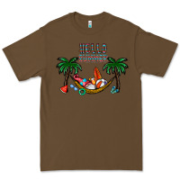 Cacao hello summer Premium Tee - CowhideDigitalArt