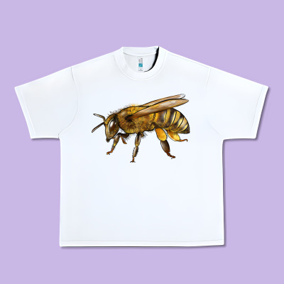 Bee Side Urban Heavy Tee Designed By Lillyallendesigns