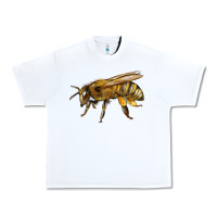 White Bee Side Urban Heavy Tee - LillyAllenDesigns