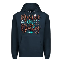 Navy nurse on duty Premium Hoodie - JahusDesignShop