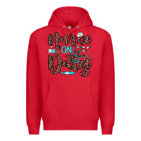 Red nurse on duty Premium Hoodie - JahusDesignShop