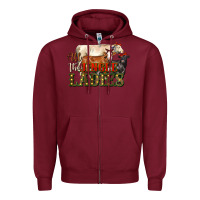 Burgundy all the jingle ladies christmas cows Zipper Hoodie - LillyAllenDesigns