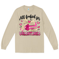 Mushroom all booked for valentines Long Sleeve Tee - MaliasSmallBusiness