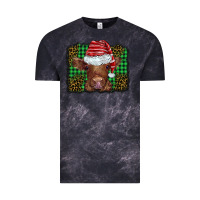 Cloud Black christmas leopard buffalo plaid baby highland cow Vintage Tee - BarkalooDesign