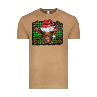 Vintage Camel christmas leopard buffalo plaid baby highland cow Vintage Tee - BarkalooDesign