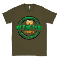 Army Green everybody in the pub getting tipsy Classic Tee - MaliasSmallBusiness