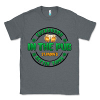 Charcoal Heather everybody in the pub getting tipsy Classic Tee - MaliasSmallBusiness