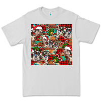 Dove Grey christmas pig  aztec Premium Tee - FaDigitalArtStudio