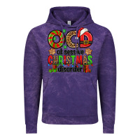 Cloud Purple ocd obsessive christmas disorder Vintage Hoodie - Jasminsmagicworld