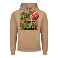 Vintage Coffee ocd obsessive christmas disorder Vintage Hoodie - Jasminsmagicworld