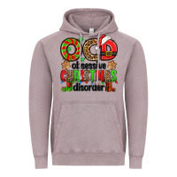Vintage Zinc ocd obsessive christmas disorder Vintage Hoodie - Jasminsmagicworld