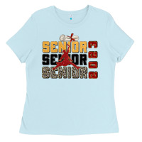 Baby Blue senior senior senior 2023 Ladies Tee - Zillion Design Studio