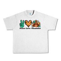 Lunar Rock peace love thankful turkey Urban Heavy Tee - Jasminsmagicworld