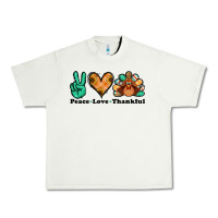 Pistachio peace love thankful turkey Urban Heavy Tee - Jasminsmagicworld