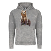 Cloud Rock bear Vintage Hoodie - Artiststas