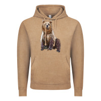 Vintage Coffee bear Vintage Hoodie - Artiststas