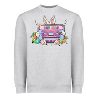 Heather Grey hip hop easter Heavyweight Sweatshirt - MaliasSmallBusiness