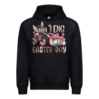 Black I dig Easter Day Urban Hoodie - OliviaCreatesArt