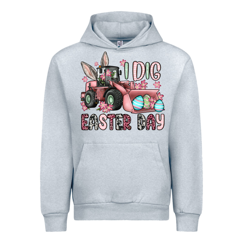 I Dig Easter Day Urban Hoodie by OliviaCreatesArt | Teevron