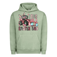 Pigment Oil Green I dig Easter Day Urban Hoodie - OliviaCreatesArt