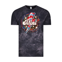 Cloud Black Western Mini Patriotic Vintage Tee - LillyAllenDesigns