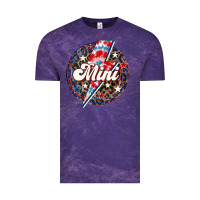 Cloud Purple Western Mini Patriotic Vintage Tee - LillyAllenDesigns