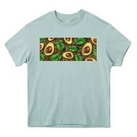 Arona avocados with wood and leopard background 15 oz mug Heavy Core Tee - BarkalooDesign