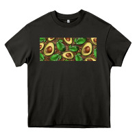 Asphalt avocados with wood and leopard background 15 oz mug Heavy Core Tee - BarkalooDesign