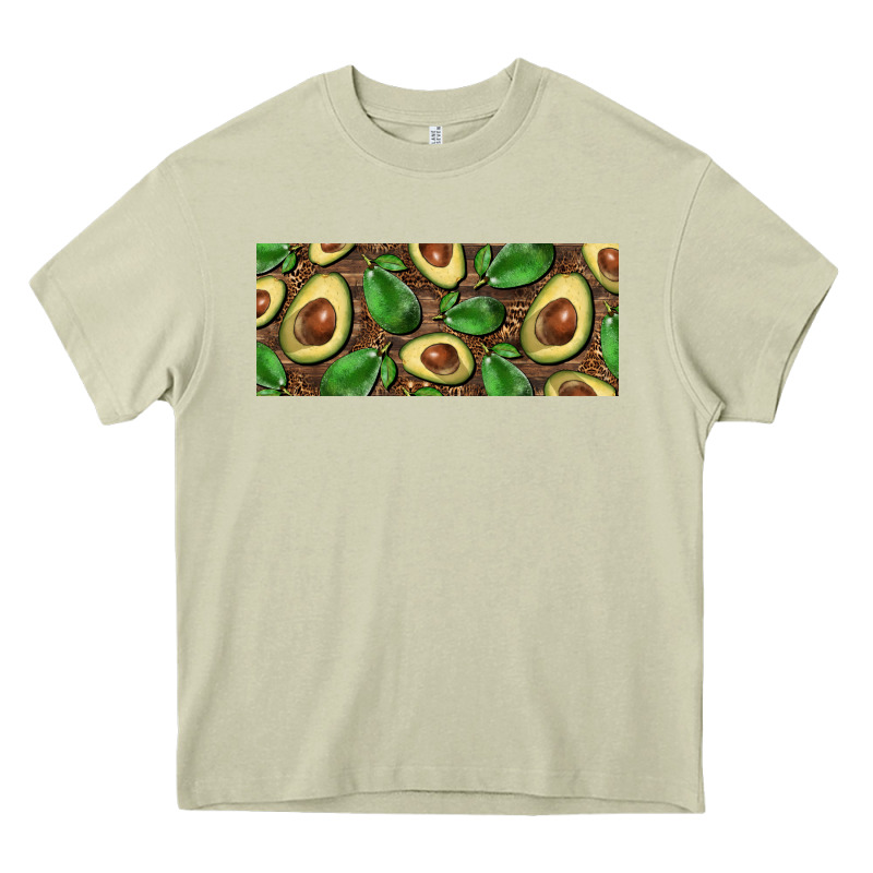 Avocados With Wood And Leopard Background 15 Oz Mug Heavy Core Tee by BarkalooDesign | Teevron