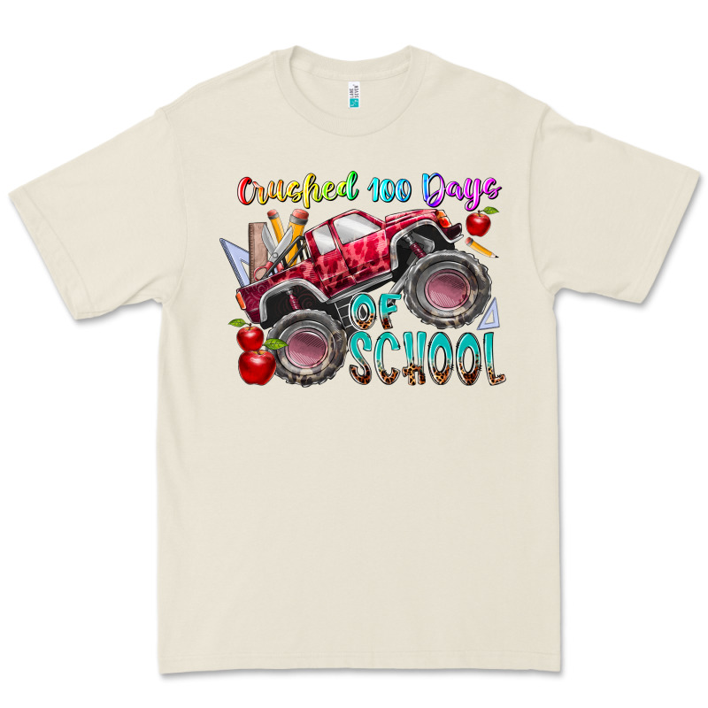 Crushed 100 Days Of School Premium Tee by RacoonDesign | Teevron