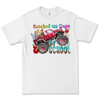 White crushed 100 days of school Premium Tee - RacoonDesign